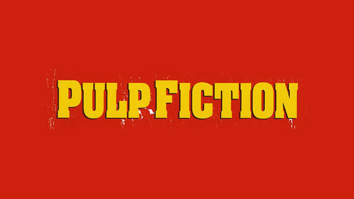 Pulp Fiction Font Hyperpix