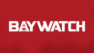 baywatch film logo font download
