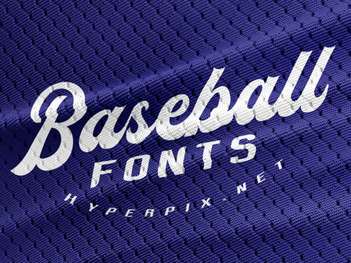 8+ Best Baseball Fonts FREE / Premium 8   Hyperpix