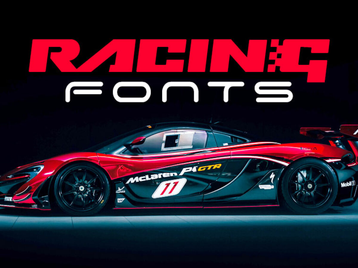 Download 85 Best Free And Premium Racing Fonts 2020 Hyperpix PSD Mockup Templates