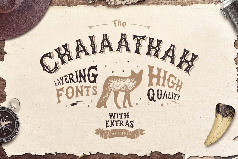 chaiaathah western font