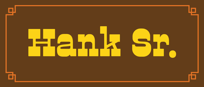 dude hank pro western font