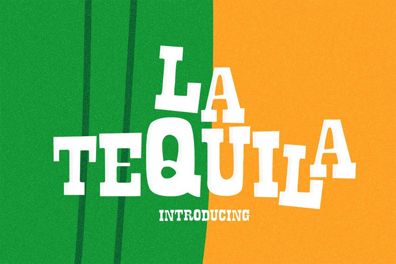 la tequila typeface mexican font