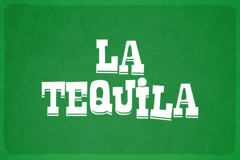 la tequila western font