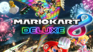 mario kart video game series logo font download