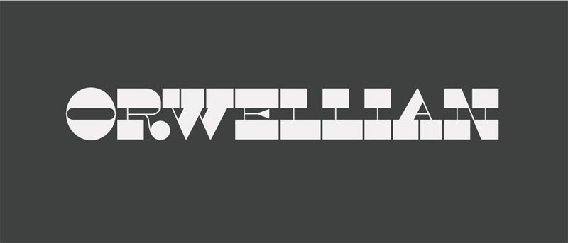 orwellian western font