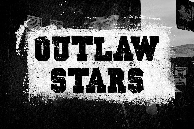 outlaw stars western font