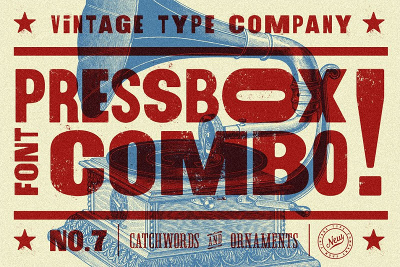 pressbox western font