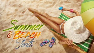 Best Free and Premium Summer and Beach Fonts