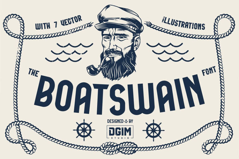 45+ Best Nautical Fonts (FREE / Premium) 2024 | Hyperpix
