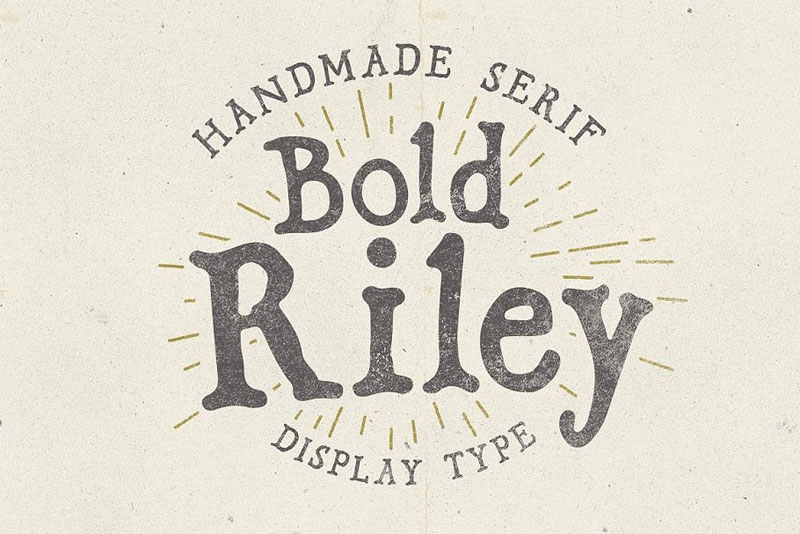 bold riley pirate font
