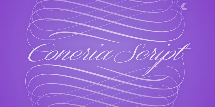coneria script wedding font