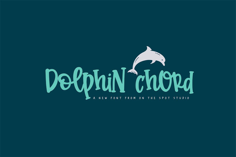 dolphin chord farmhouse font