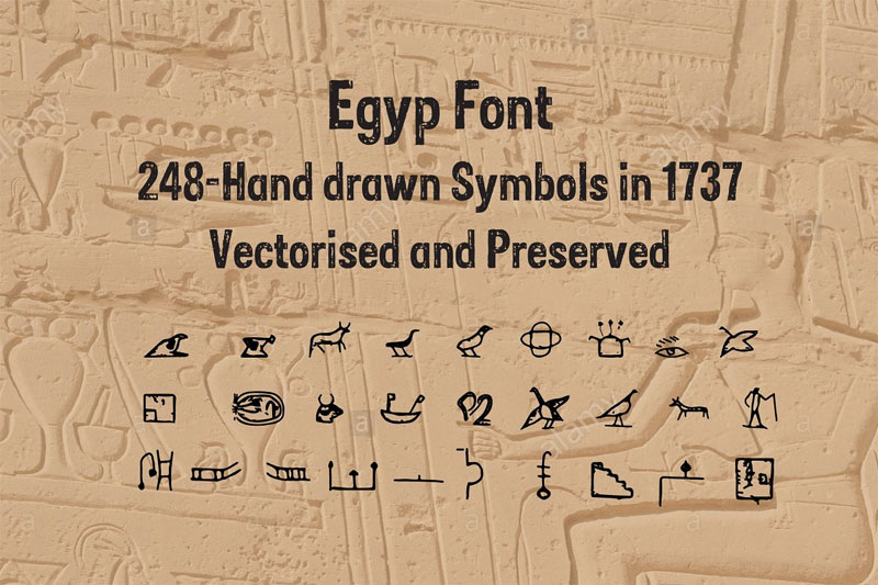 egyp egyptian font