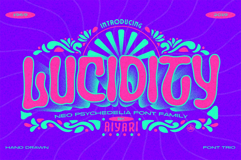 lucidity summer and beach font