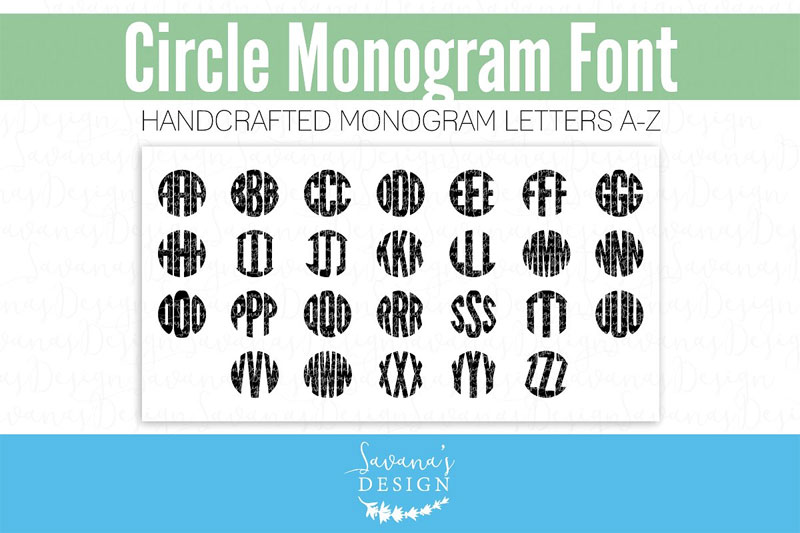 monogram monogram font