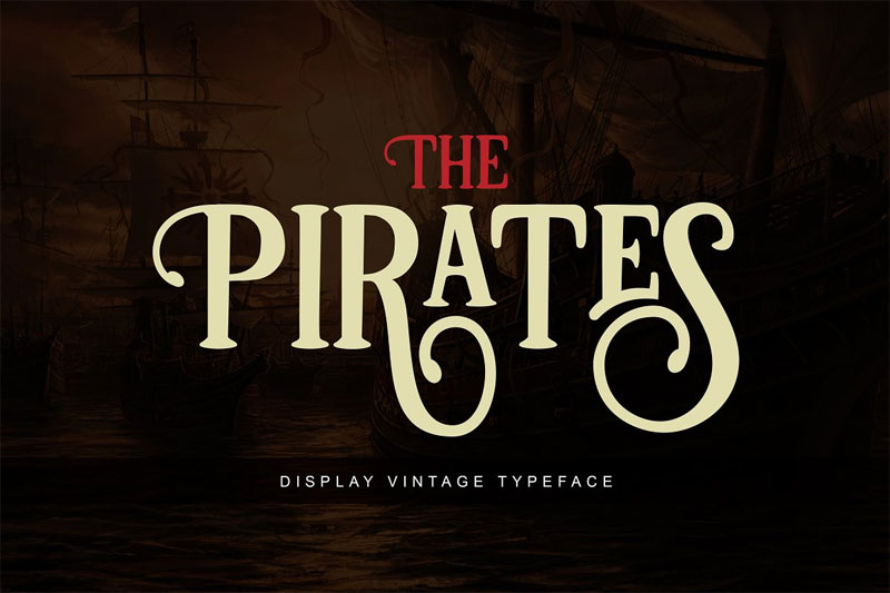 pirates pirate font