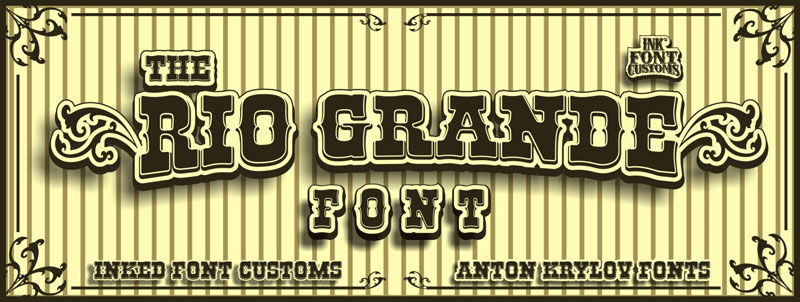 rio grande wanted font