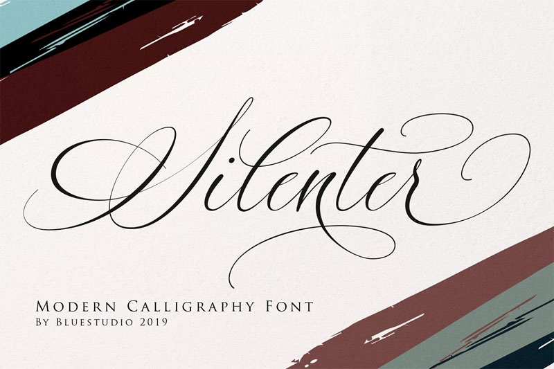 Stylish Calligraphy Font, Misti's Fonts