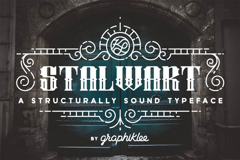 stalwart typeface nautical font