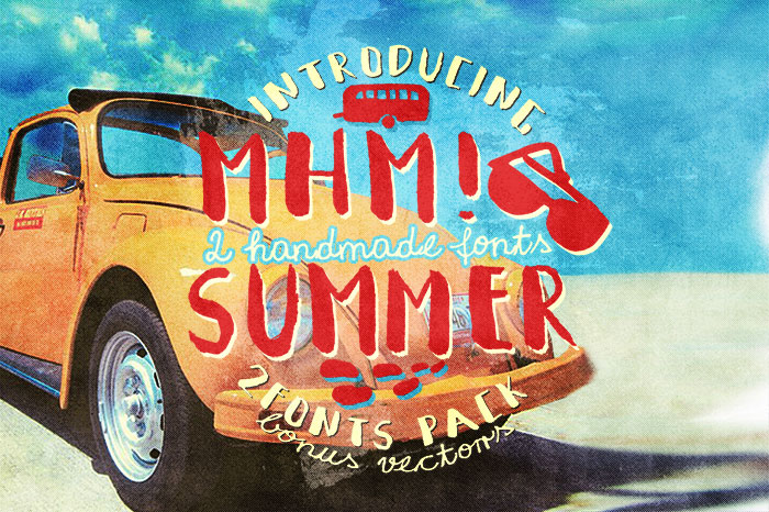 summeron summer and beach font