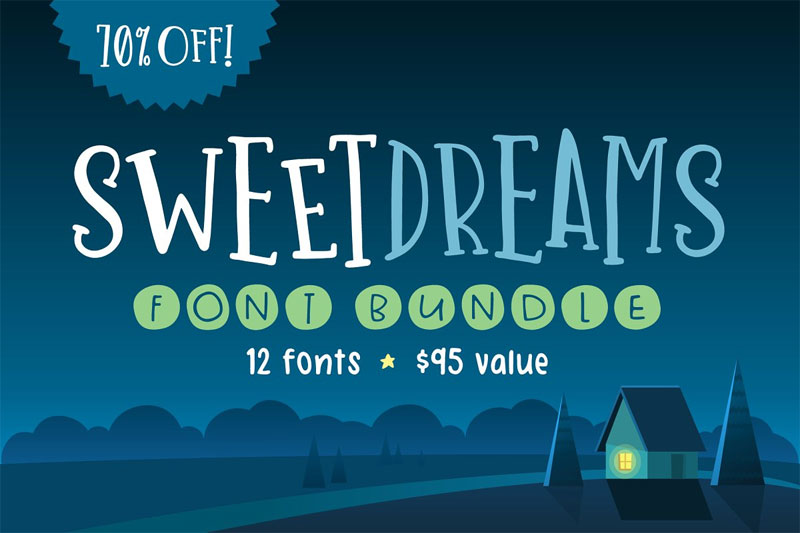 sweet dreams farmhouse font