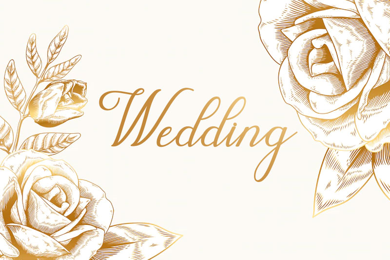 wedding script wedding font