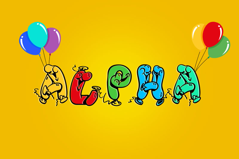alphaballoons2 birthday font