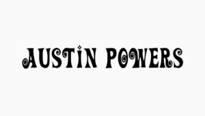 austin powers logo font download