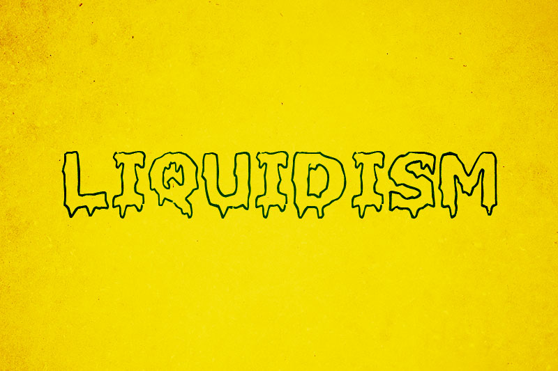 liquidism slime font