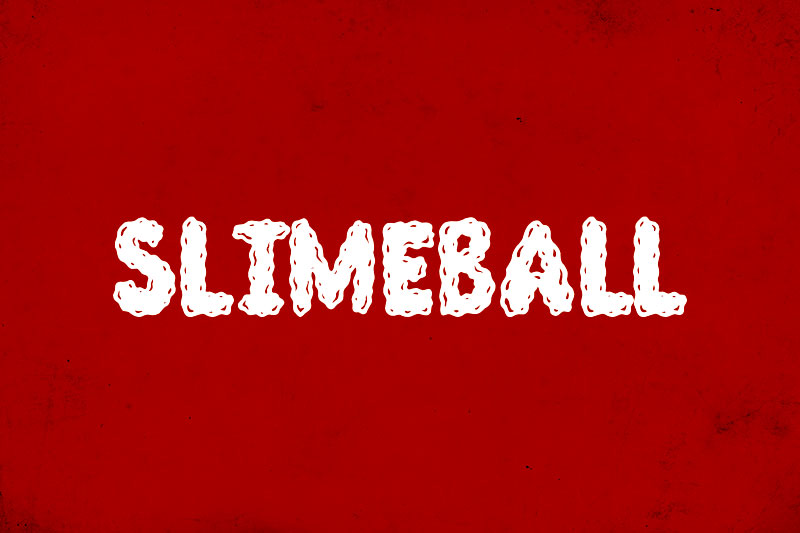 slimeball slime font