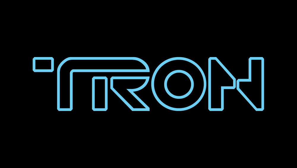 tron font type