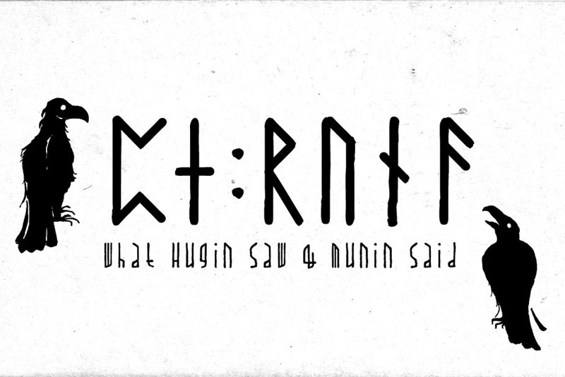 paradox runa viking font