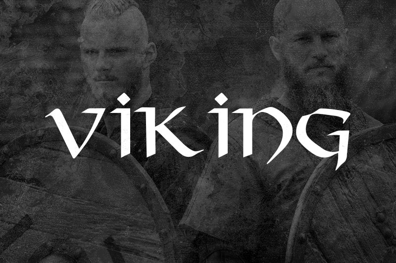 viking viking font
