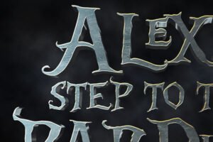 Alice Through the Looking Glass Text Effect Download Text Style