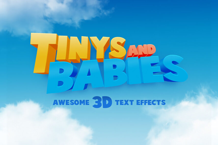 Alpha and Omega Cartoon Text Effect Download Text Style