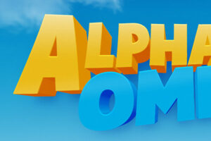 Alpha and Omega Cartoon Text Effect Download Text Style
