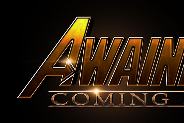 avengers font after effects