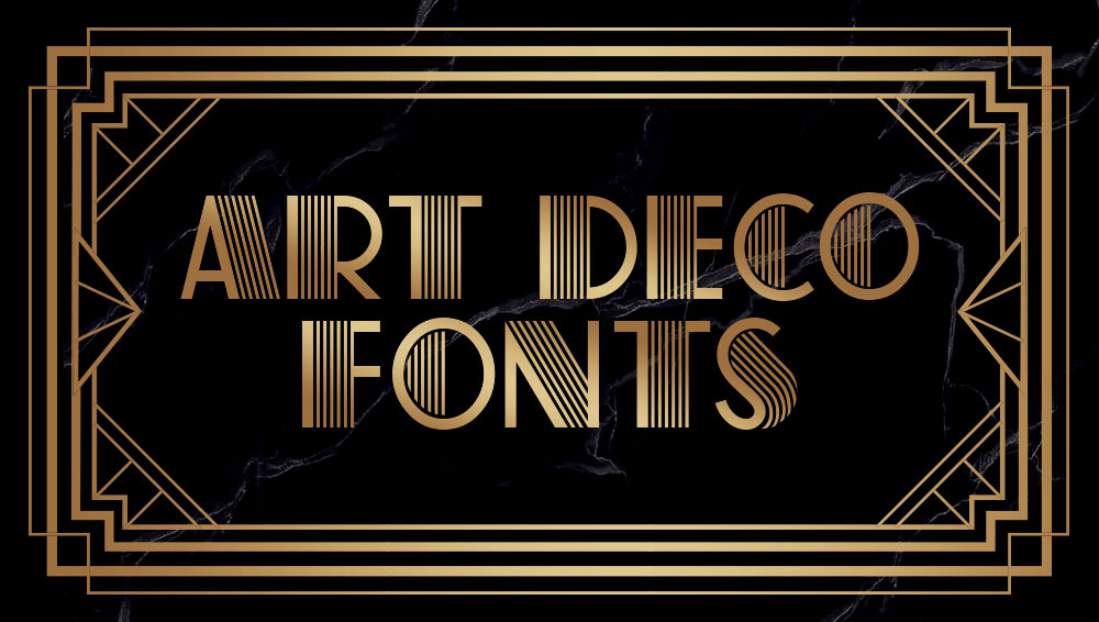 art deco font free download mac