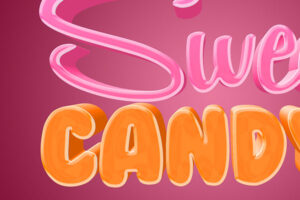 Candy Game Text Effect Download Text Style
