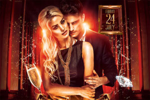 Couple Night Flyer PSD Template Download