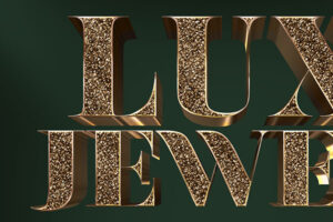 Glitter Gold 3D Text Effect Vol-2 Free Download Text Style