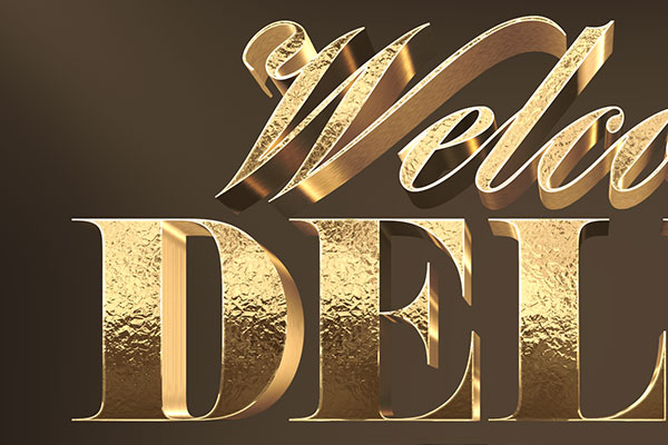 Gold Stone Text Effect and Logo Style