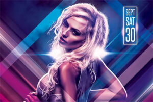 Ladies Night Flyer PSD Template Download