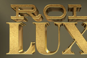 Metallic Gold 3D Text Effect Vol 1 Download Text Style