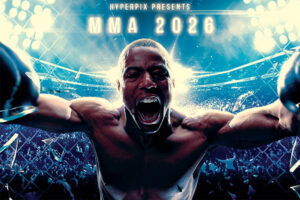 MMA Boxing Fight Night Flyer PSD Template