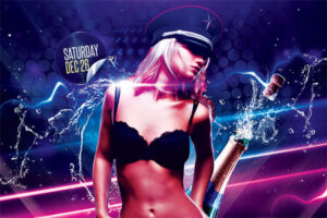 New Years Eve Flyer PSD Template Download