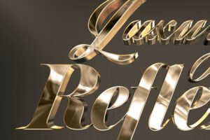 Reflex Gold 3D Text Effect Vol 1 Download Text Style