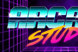 80s Arcade Text Effect Download Text Style
