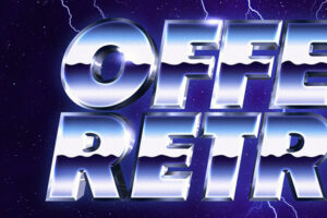 80s retro logo style download